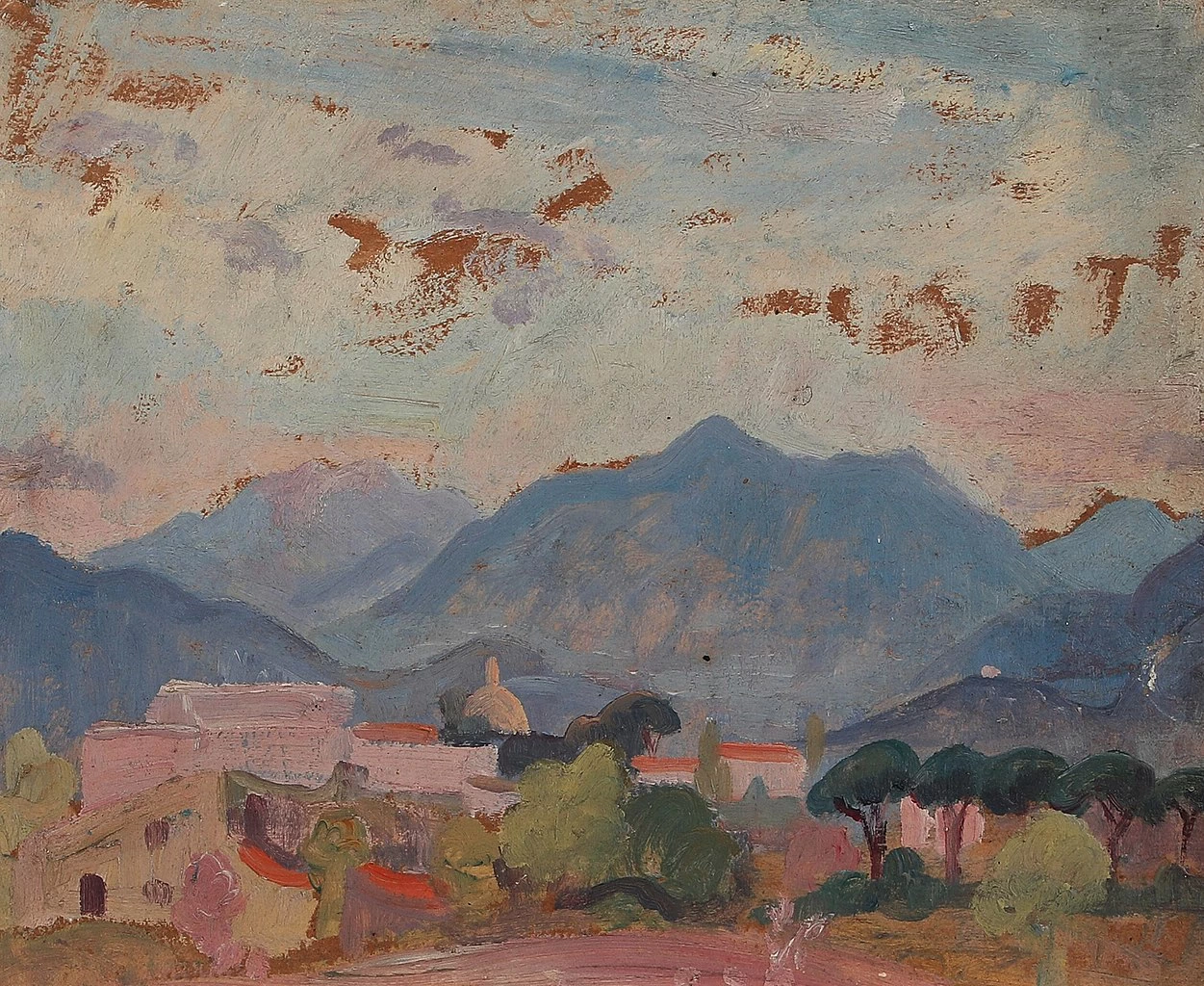Lili Elbe - Veduta di Capri 1